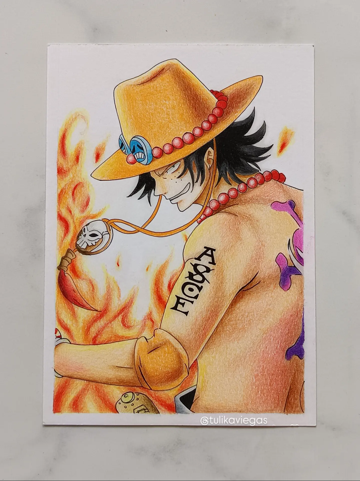 Handmade artwork image of Ace🔥 by Tulika Viegas