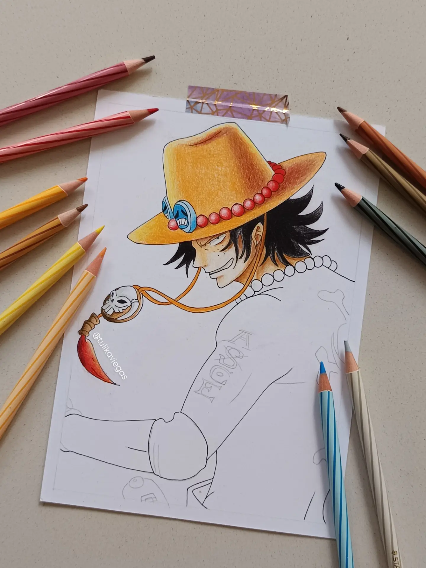 Handmade artwork image of Ace🔥 by Tulika Viegas